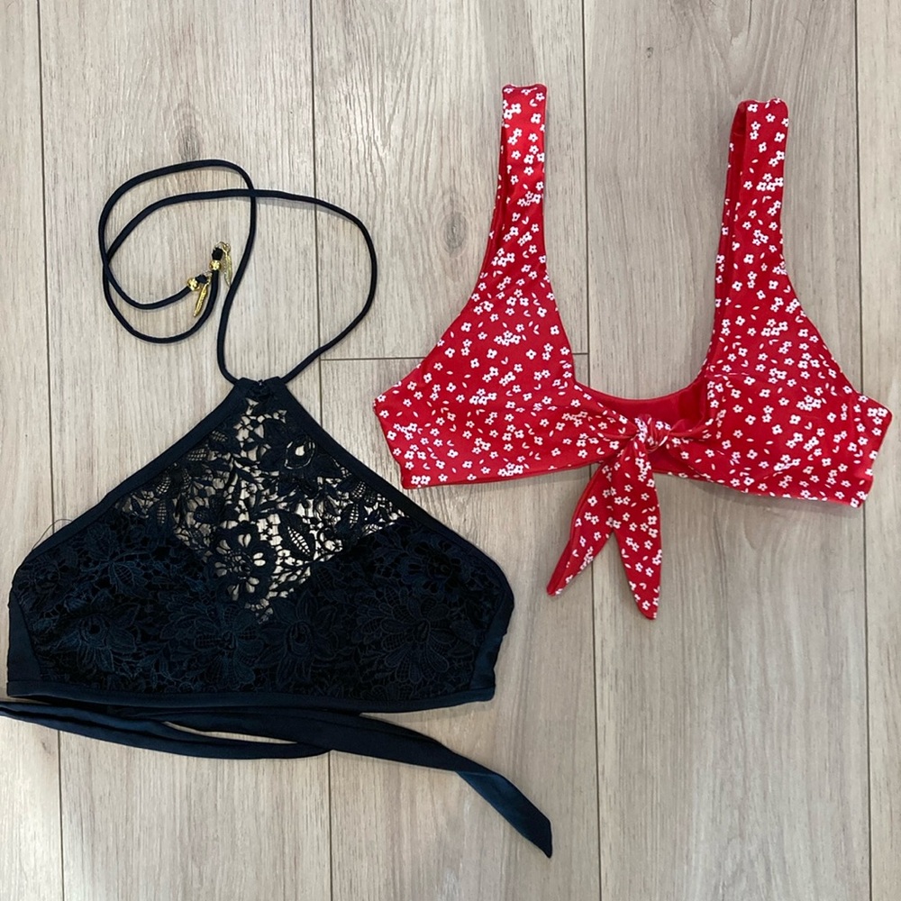 Bundle of Bikini Tops size Small